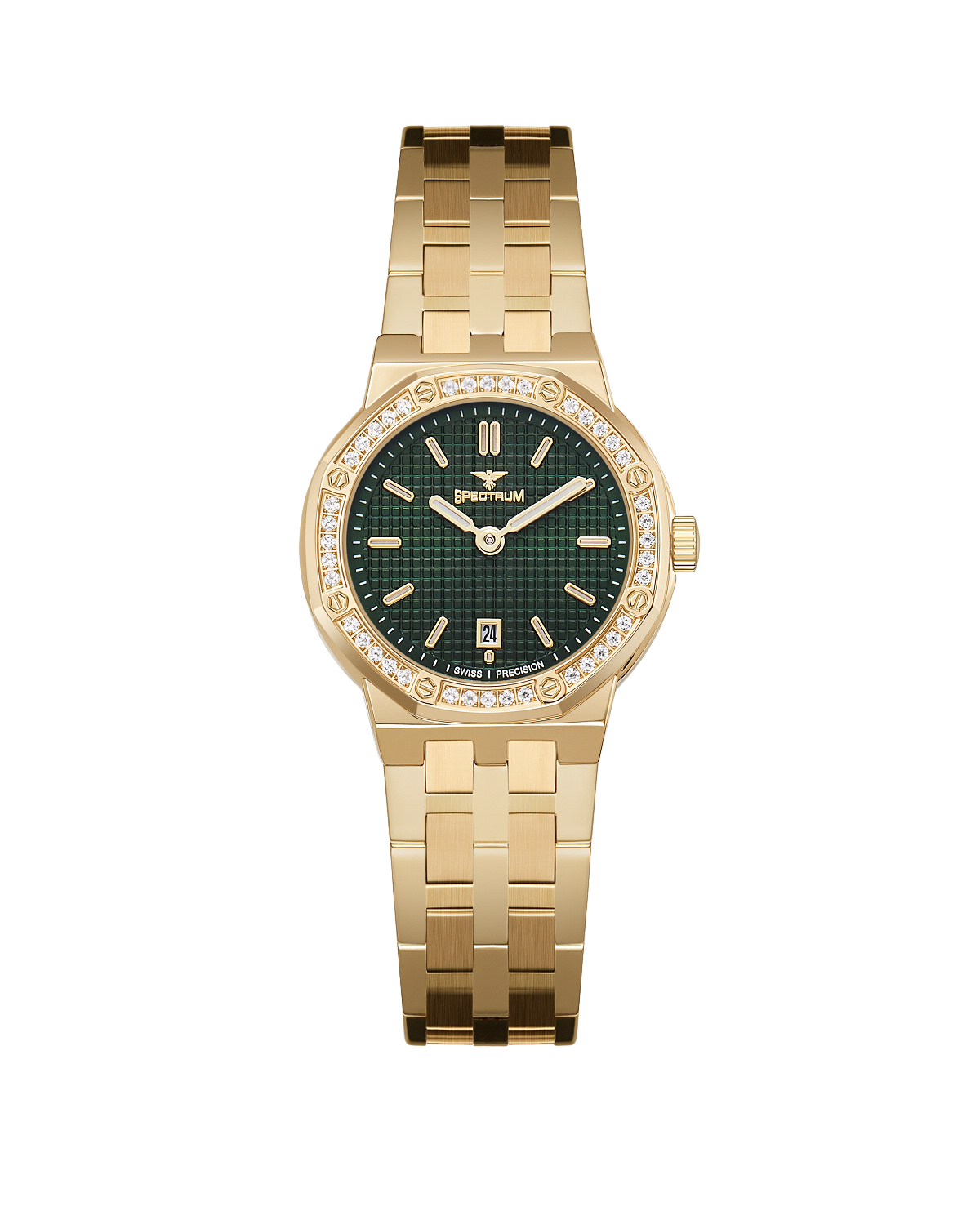 Women's Gold Watch S17089L-2 — Spectrum Watch Dubai